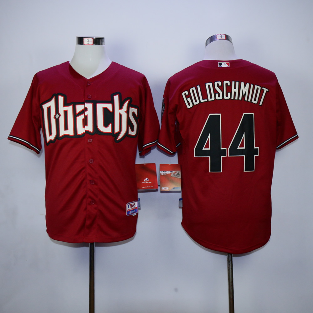 Men Arizona Diamondback #44 Goldschmidt Red MLB Jerseys->arizona diamondback->MLB Jersey